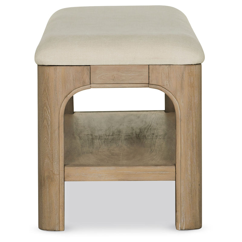 Solano 52-inch Bedroom Bed End Bench Weathered Mango