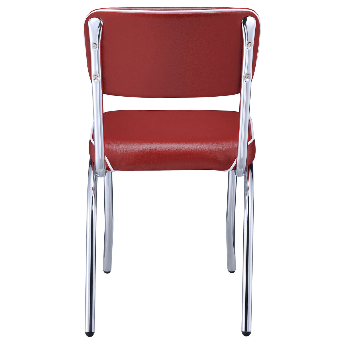 Retro Upholstered Dining Side Chair (Set of 2)