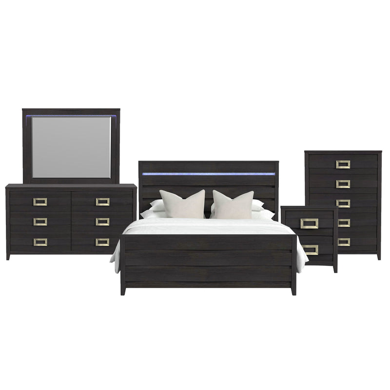 Tobias - Bedroom Set With LED
