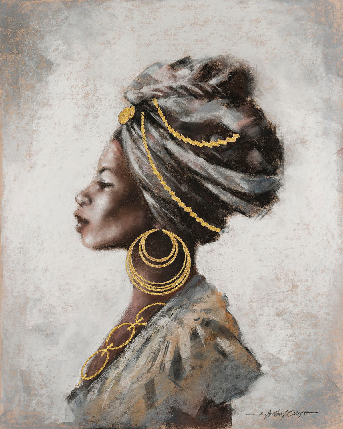 Framed Small - Beauty And Strength By Orme - Silver