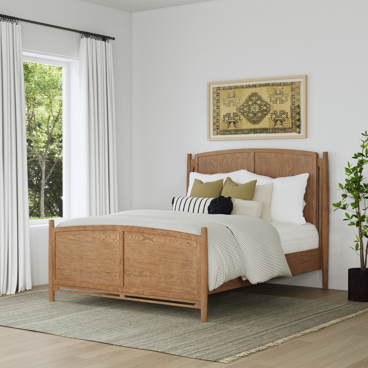 Flexsteel Verona Queen Panel Bed