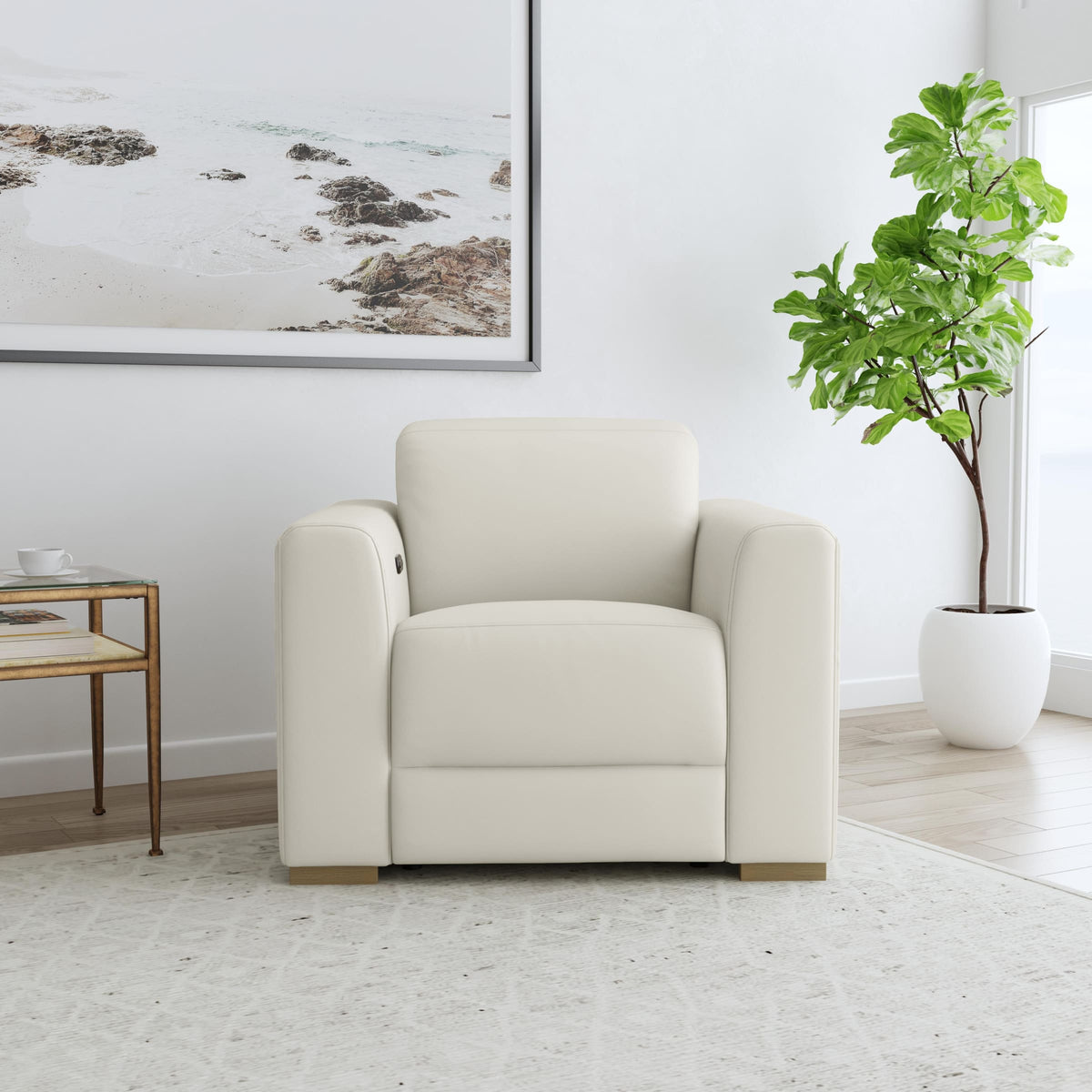 Flexsteel Aurora Power Recliner with Power Headrest