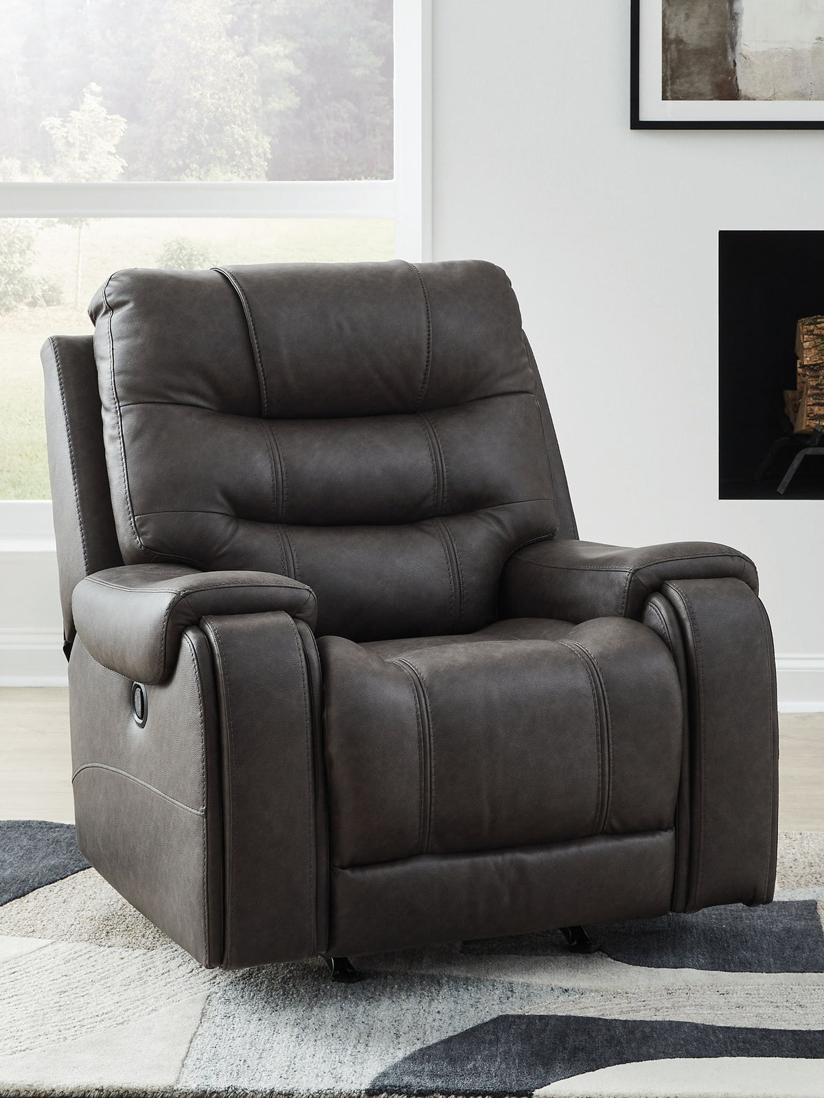Femley - Rocker Recliner - Smoke