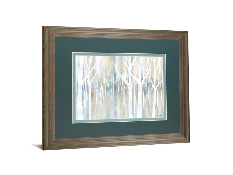 Mystical Woods By Debbie Banks - Framed Print Wall Art - Gray