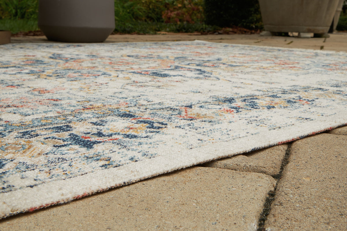 Jarrpage - Indoor/Outdoor 5' x 7' Rug - Multi