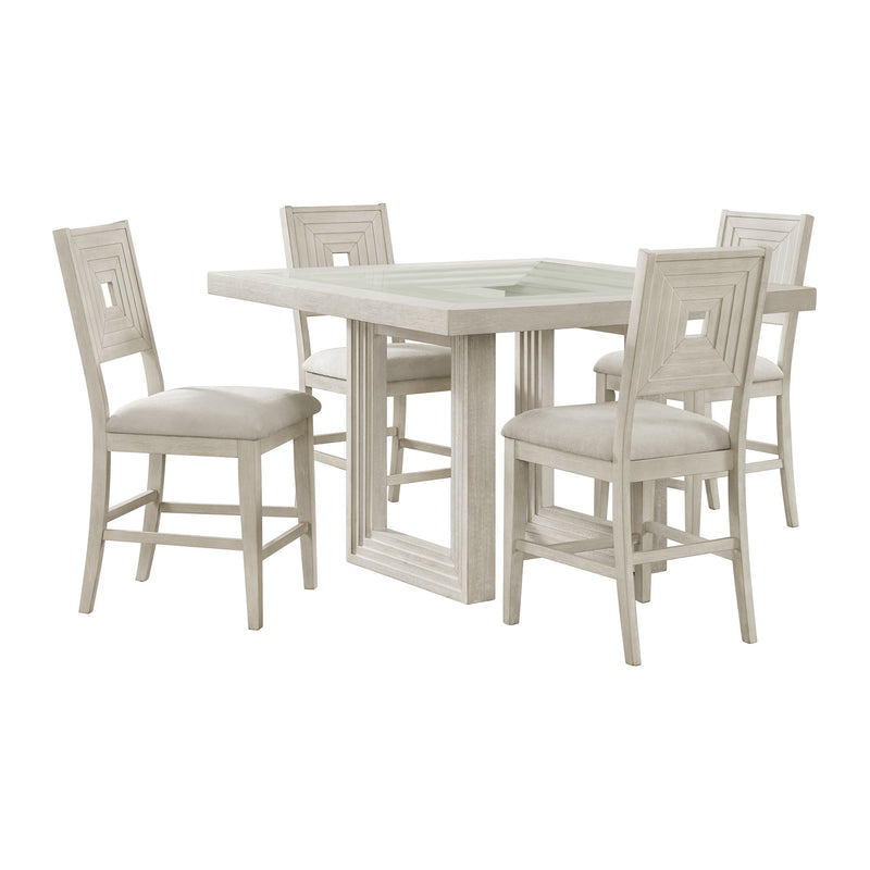 Avalanche - Square Counter Height Dining Set