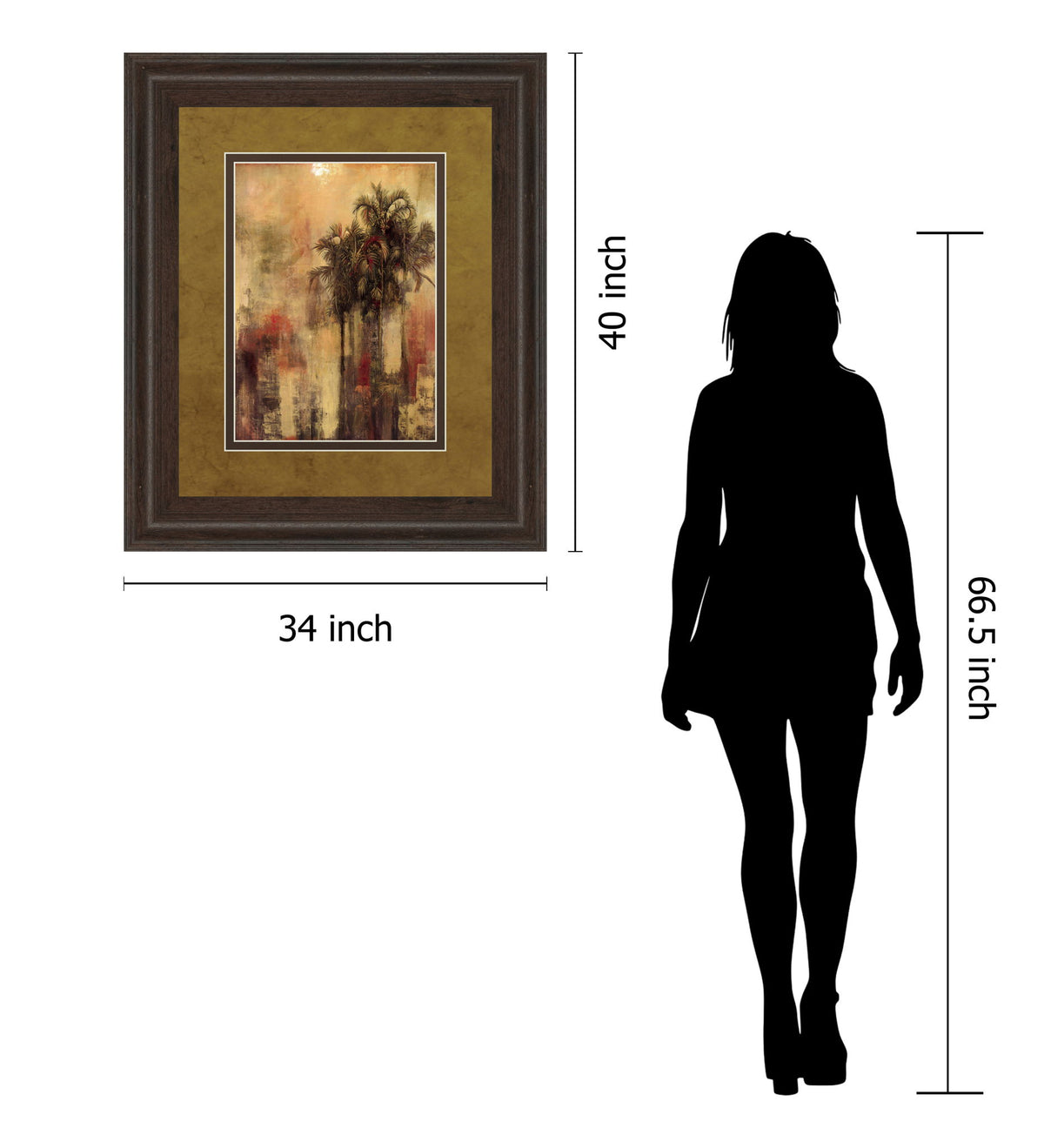 Tuscadero Il By Douglas - Framed Print Wall Art - Light Brown