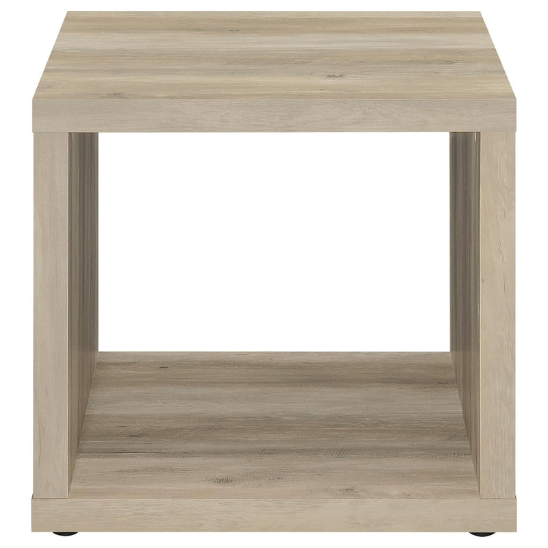 Frisco 3-piece Coffee and End Table Set Distressed Pine