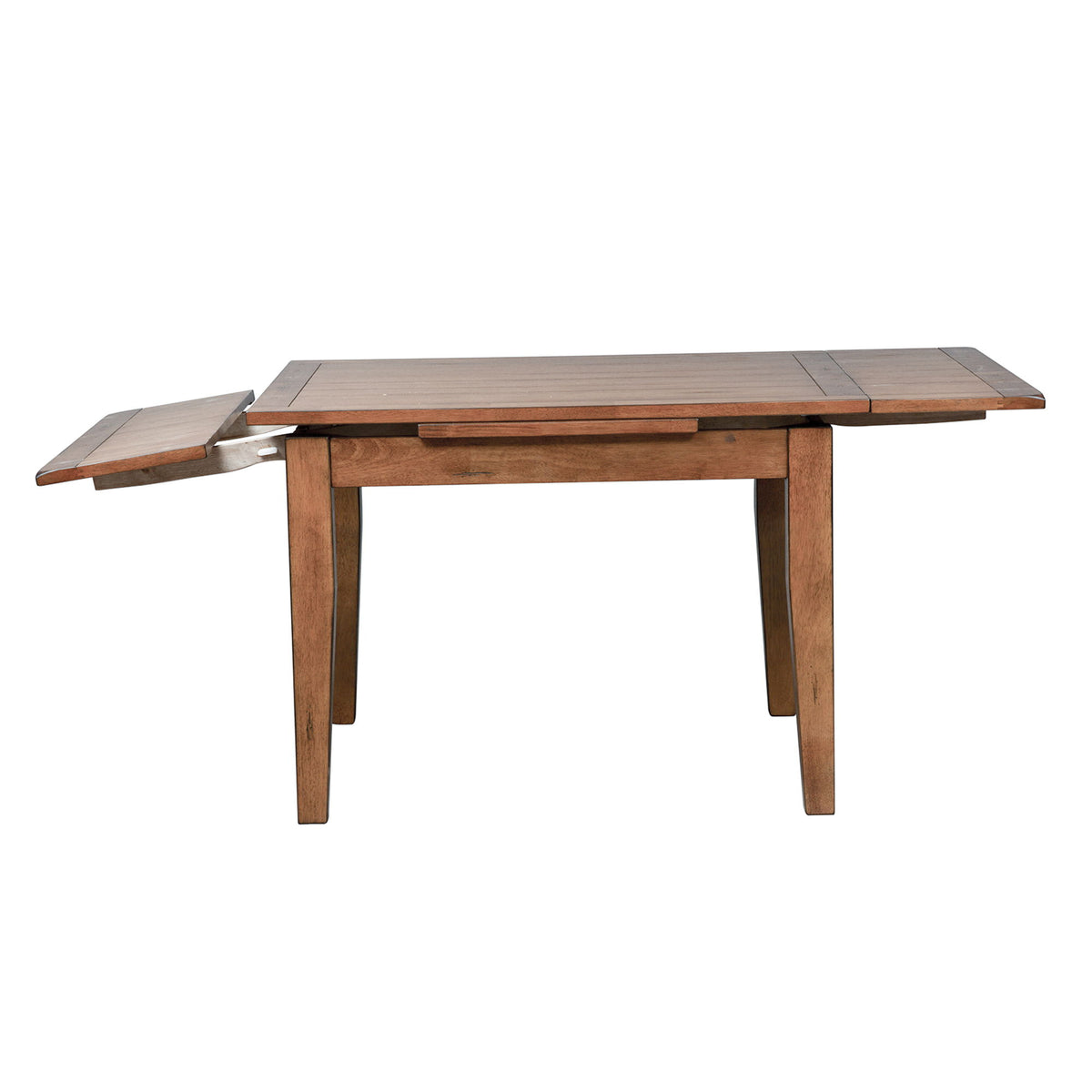 Treasures - Retractable Leg Table - Rustic Oak