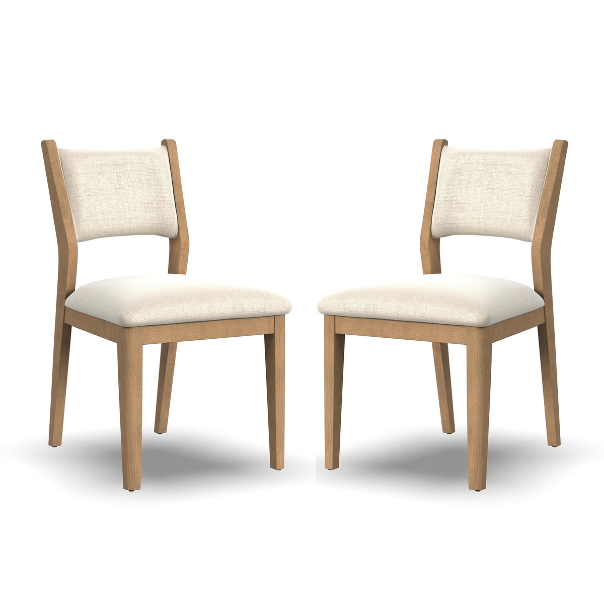 Flexsteel Normandy Pair of Upholstered Dining Chairs
