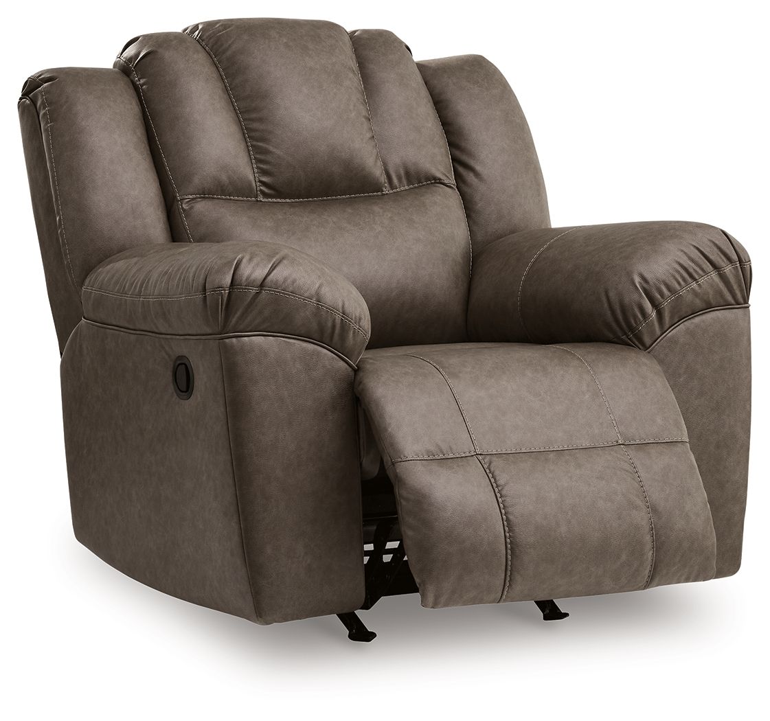 Lowilla - Rocker Recliner - Driftwood