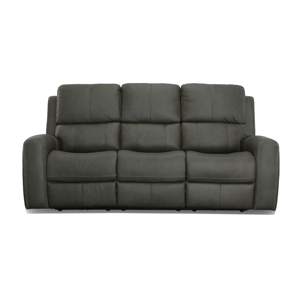 Flexsteel Linden Power Reclining Sofa with Power Headrests & Lumbar