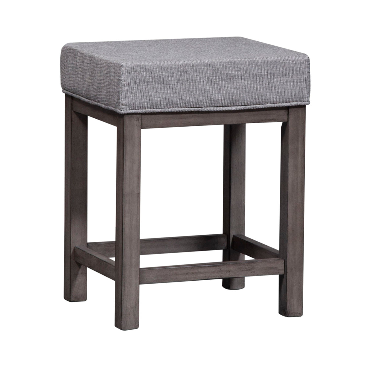 Tanners Creek - Upholstered Console Stool (Set of 3) - Gray