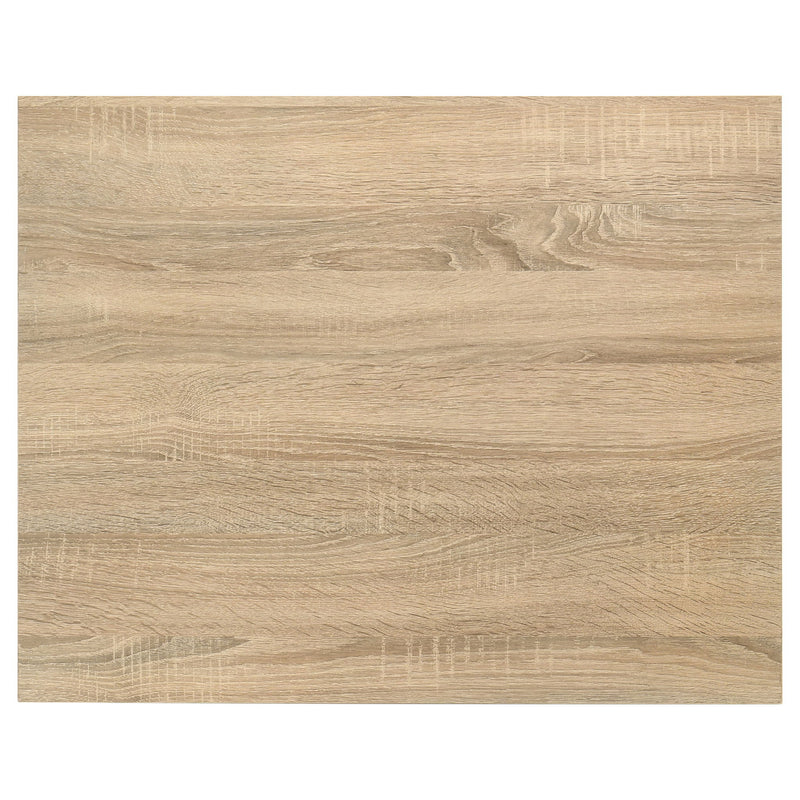 Garza Space Saving Rectangular Dining Table Greige Oak