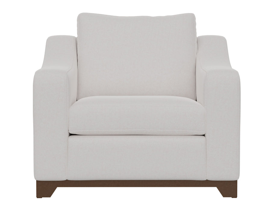 Natural Parota - Armchair - Mink Withe