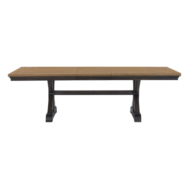Montrose - Dining Table With 20" Leaf - Espresso And Brown