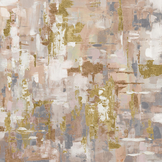 Halcyon Abstract By Lorenzo Collective (Framed) - Beige