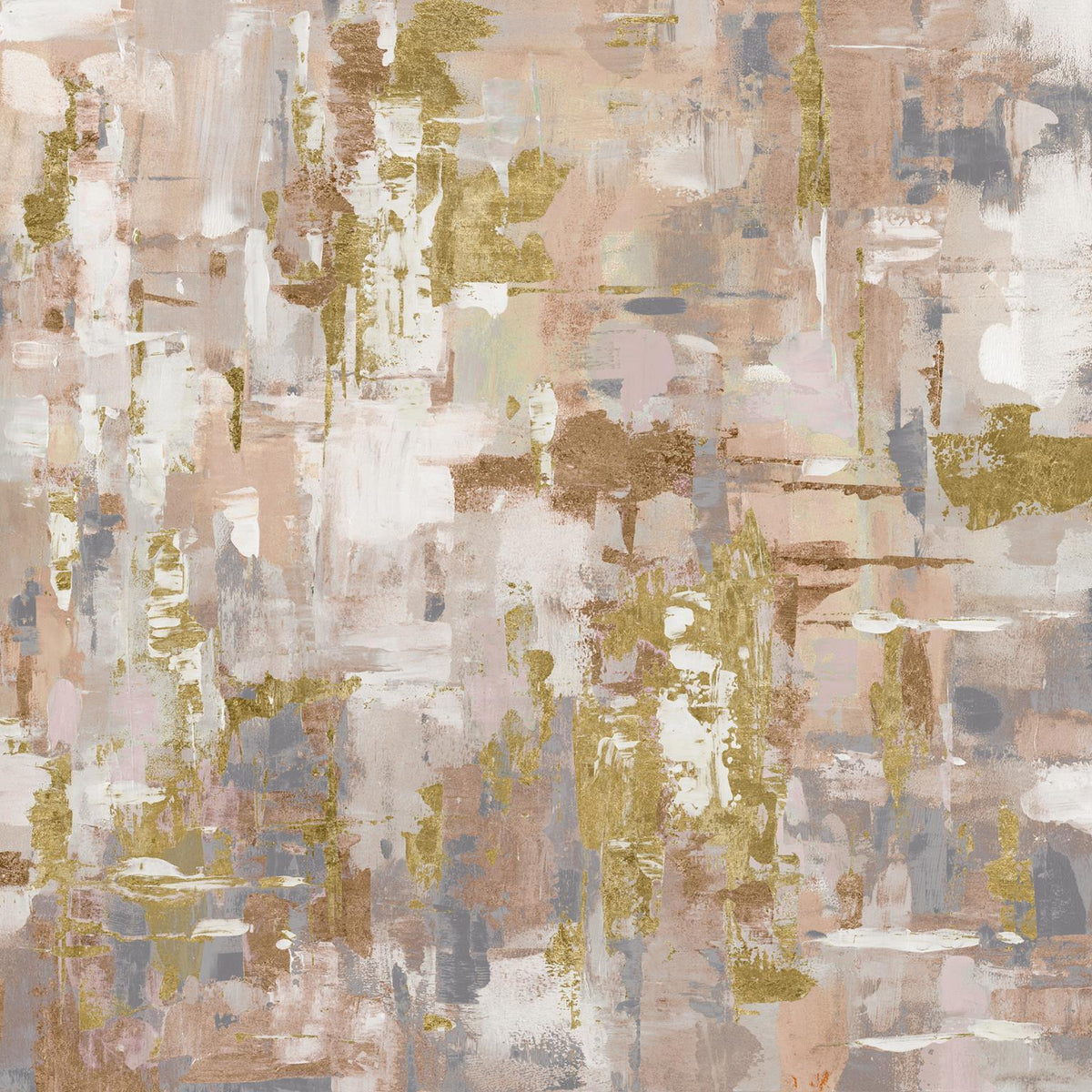 Halcyon Abstract By Lorenzo Collective (Small) - Beige
