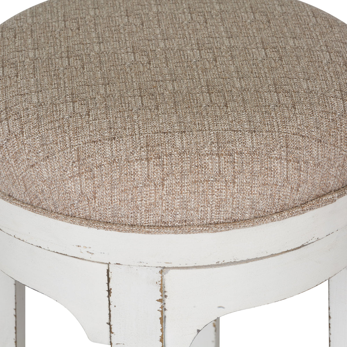 Magnolia Manor - Console Swivel Stool - Antique White
