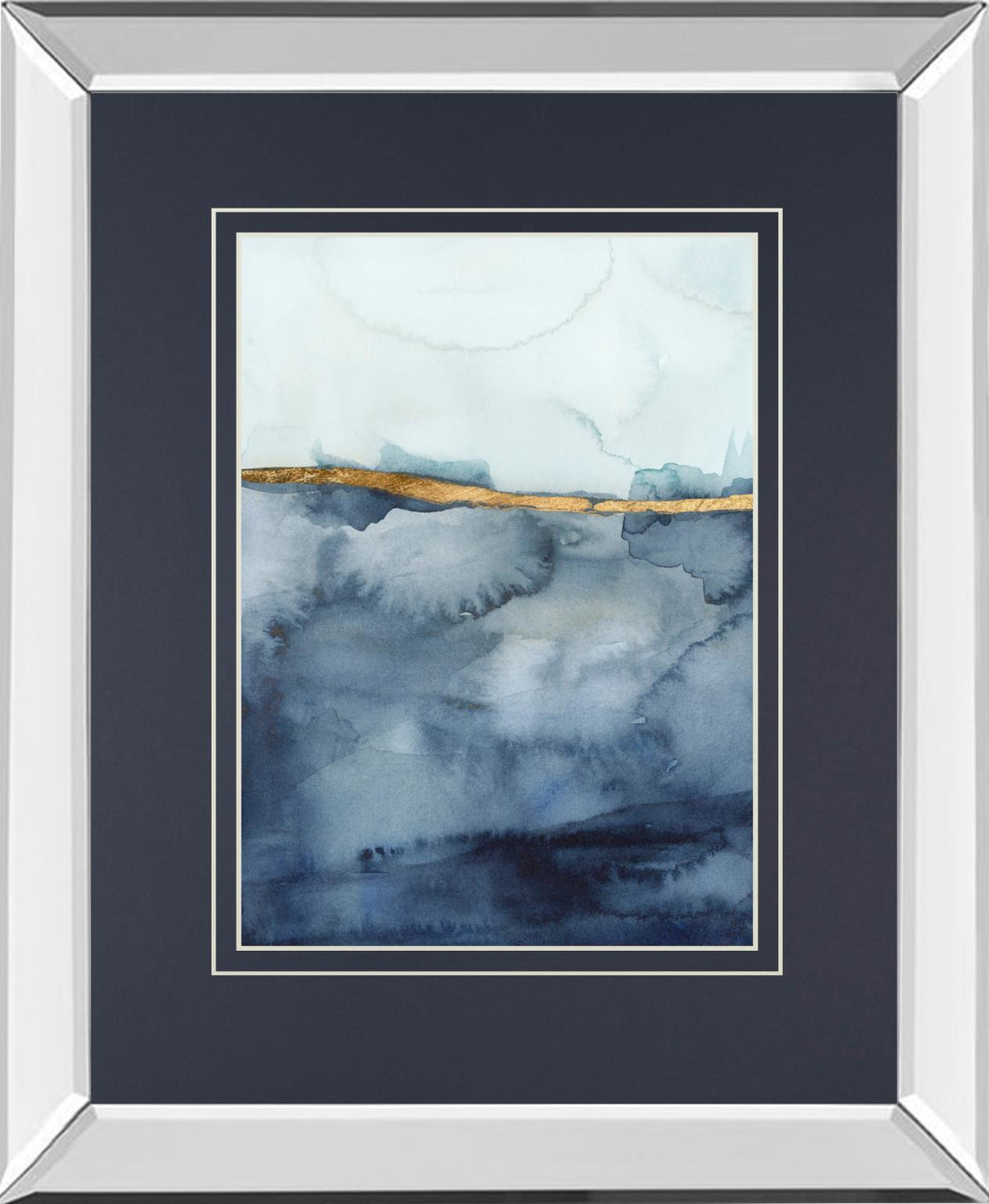 Coastal Horizon I By Victoria Borges - Light Blue