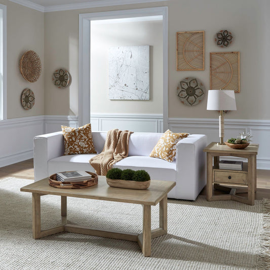 Proximity Place - 3 Piece Table Set - Barley Buff