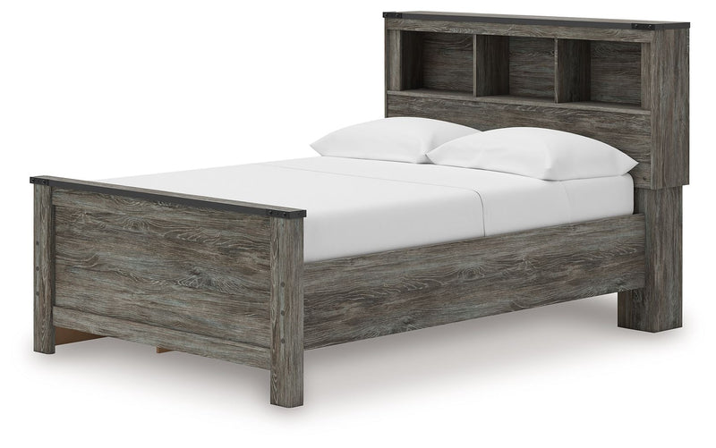 Frandern - Bookcase Panel Bed