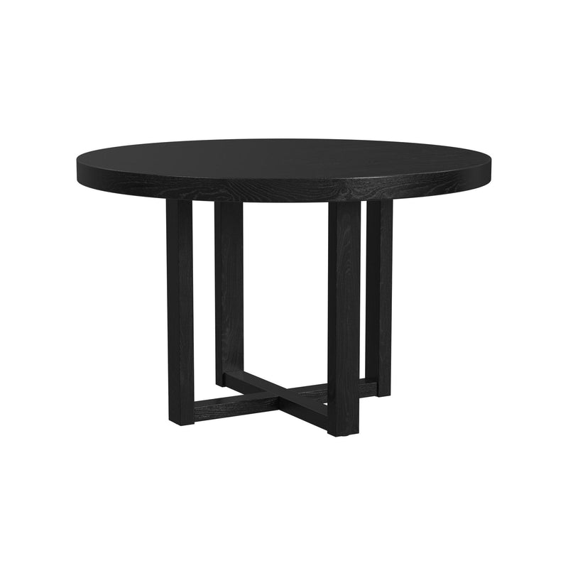 Bahama Breeze - 5 Piece Standard Height Dining Set (Table And Four Chairs) - Black