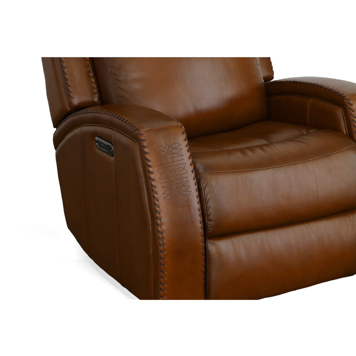 Flexsteel Mustang Power Gliding Recliner with Power Headrest