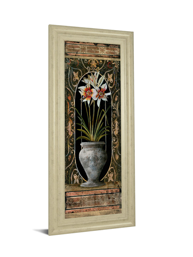 Blanco Botanical Il By Douglas - Framed Print Wall Art - Beige