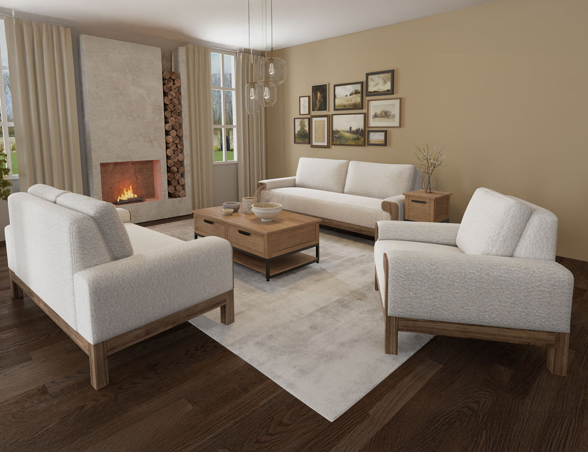 Sedona - Loveseat - Light Cream