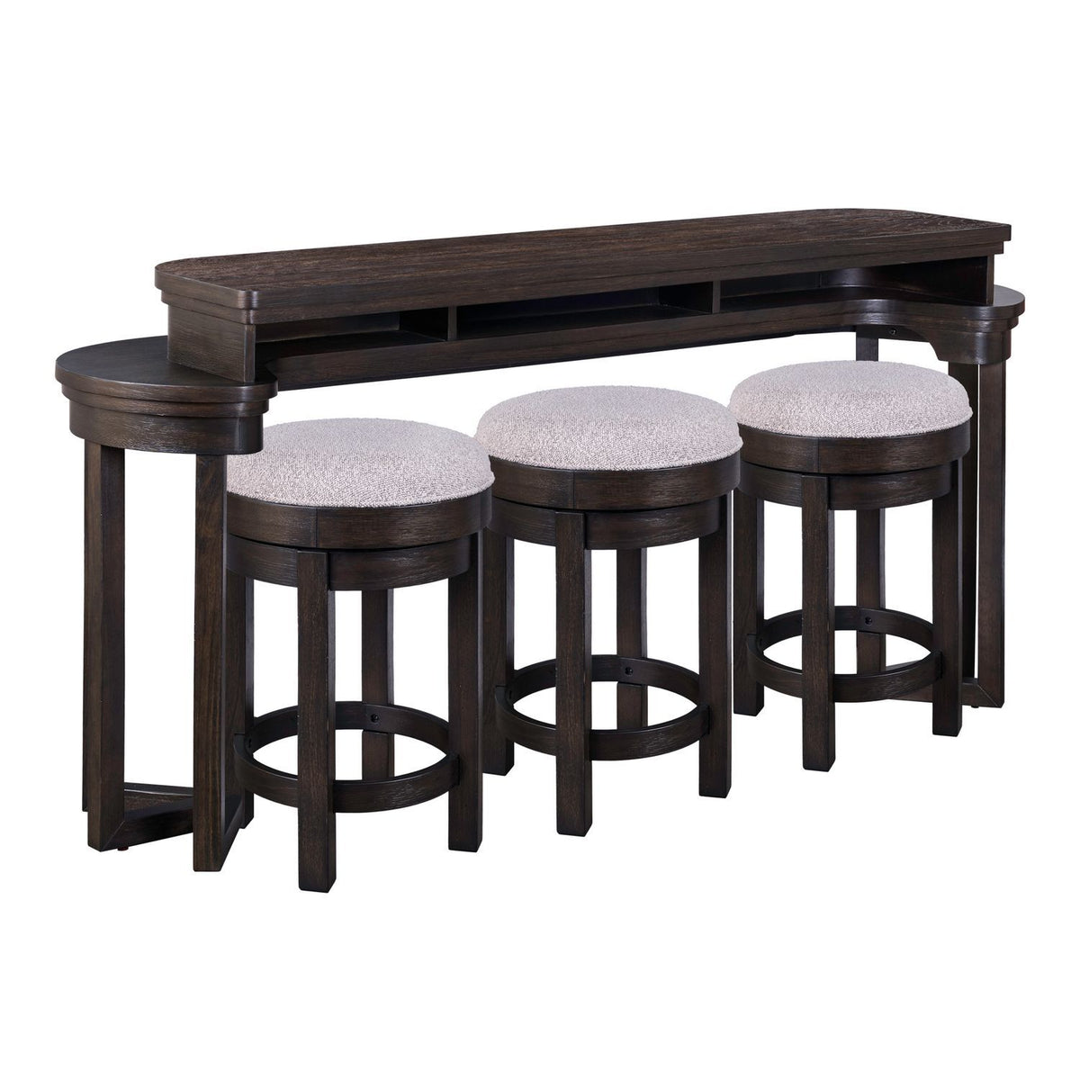 Weston - 4 Piece Bar Set - Peppercorn