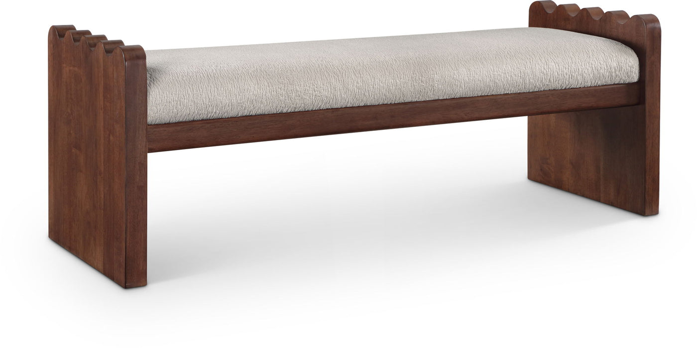 Sonia - Bench With Brown Base