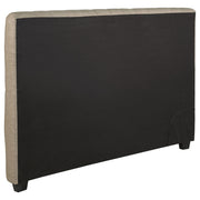 Chloe Upholstered Panel Headboard Oatmeal