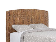 Laughton Banana Leaf Panel Bed Amber