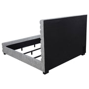 Patricia 58-inch Boucle Upholstered Bed Grey