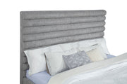 Patricia 58-inch Boucle Upholstered Bed Grey