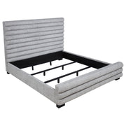 Patricia 58-inch Boucle Upholstered Bed Grey