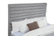 Patricia 58-inch Boucle Upholstered Bed Grey