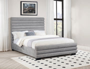 Patricia 58-inch Boucle Upholstered Bed Grey