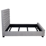 Patricia 58-inch Boucle Upholstered Bed Grey