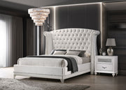 Barzini Upholstered Wingback Bed