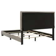 Dorian Fabric Upholstered Panel Bed