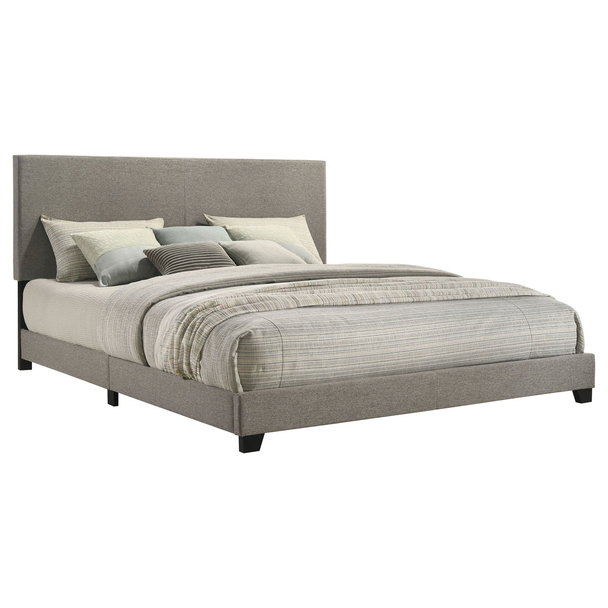 Dorian Fabric Upholstered Panel Bed