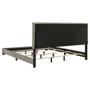 Dorian Fabric Upholstered Panel Bed