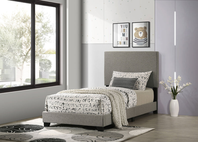 Dorian Fabric Upholstered Panel Bed