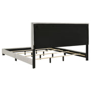 Dorian Fabric Upholstered Panel Bed