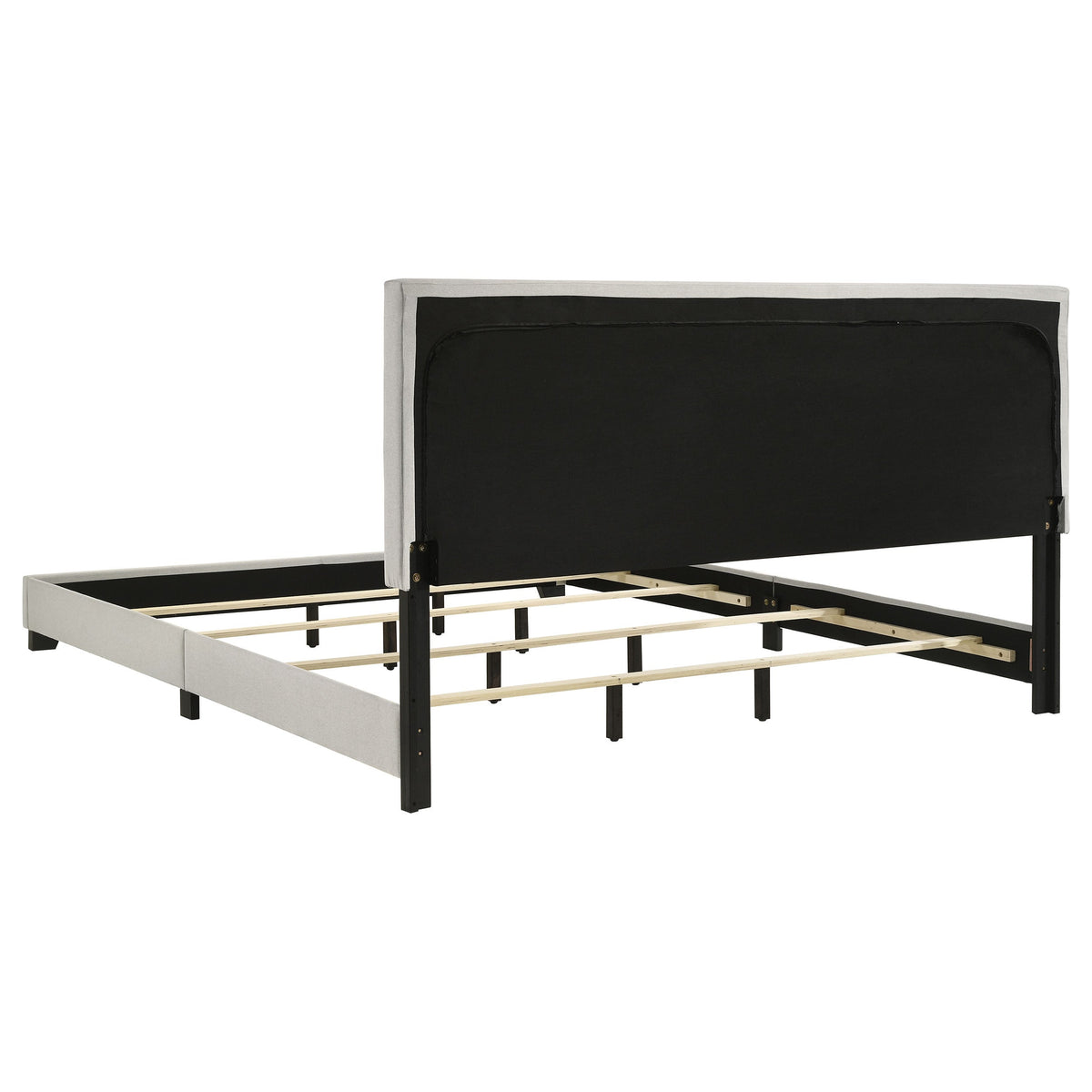 Dorian Fabric Upholstered Panel Bed