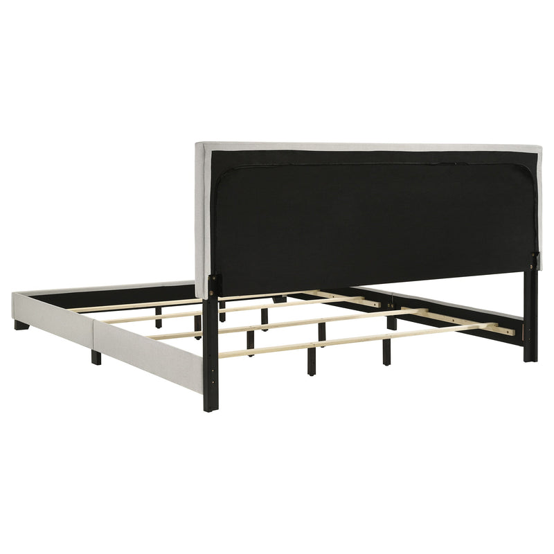 Dorian Fabric Upholstered Panel Bed