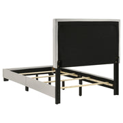 Dorian Fabric Upholstered Panel Bed