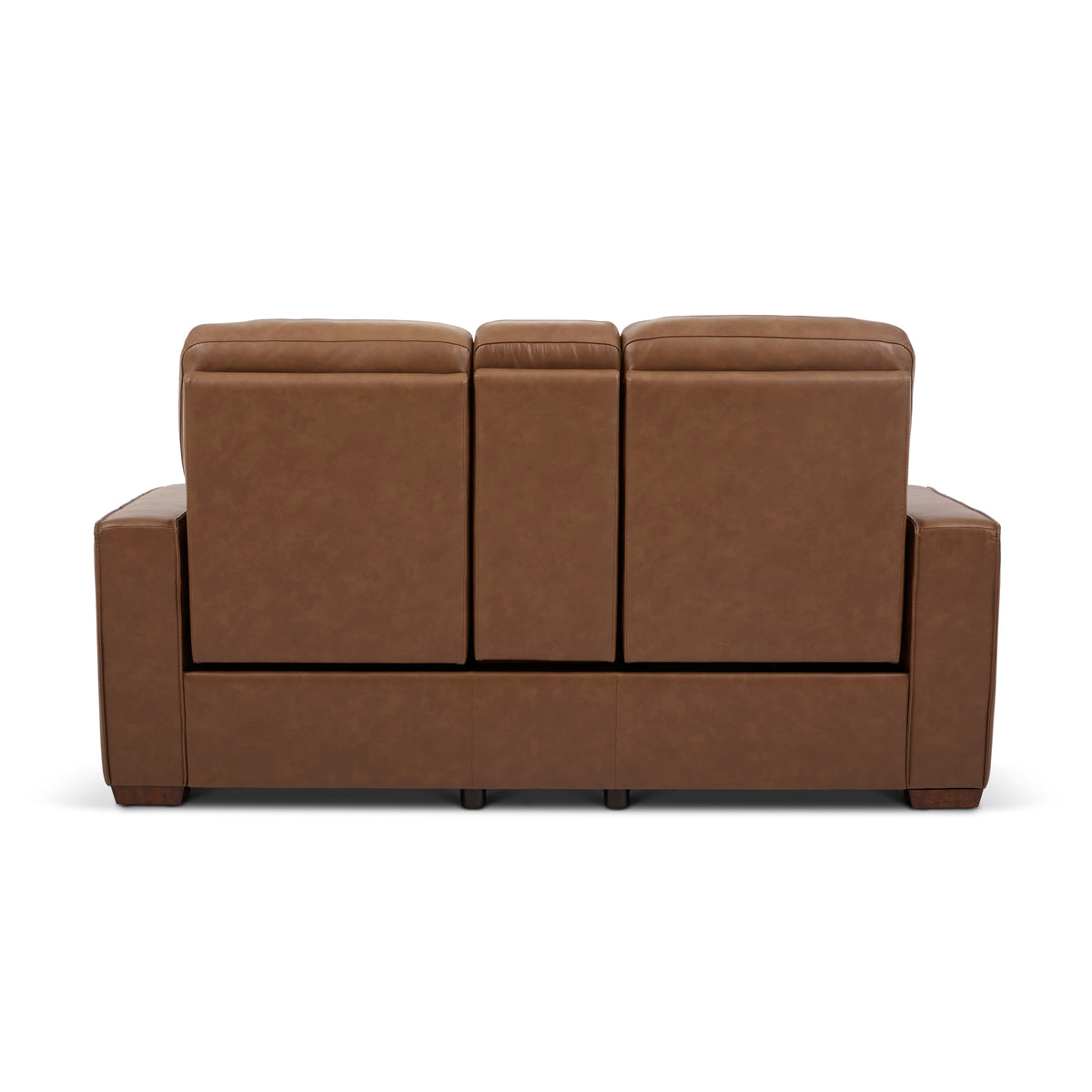 Flexsteel Dutch Power Reclining Loveseat with Console, Power Headrest & Lumbar